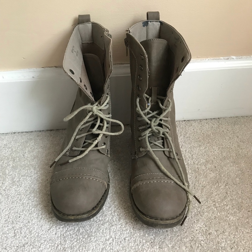 cathy jean grey combat boots